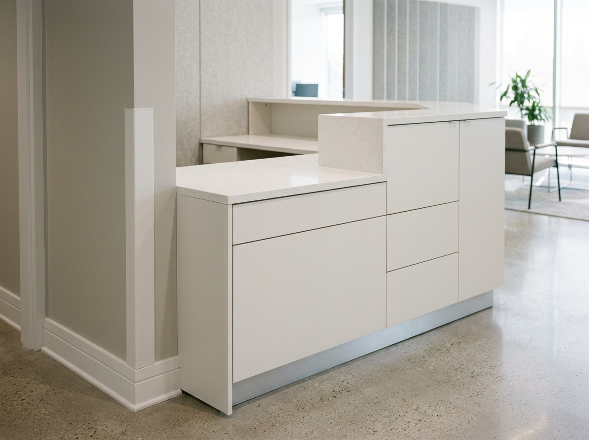 Finished commercial casework and millwork